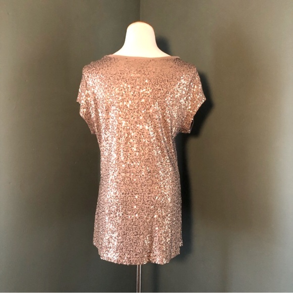 Inc Silver Sequence Top - image 2